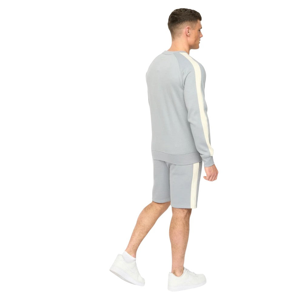 Steel Blue - Back - Crosshatch Mens Cresswill Sweatshirt
