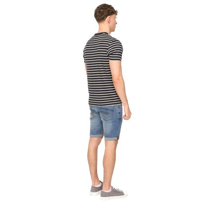 Black - Back - Duck and Cover Mens Danversity T-Shirt