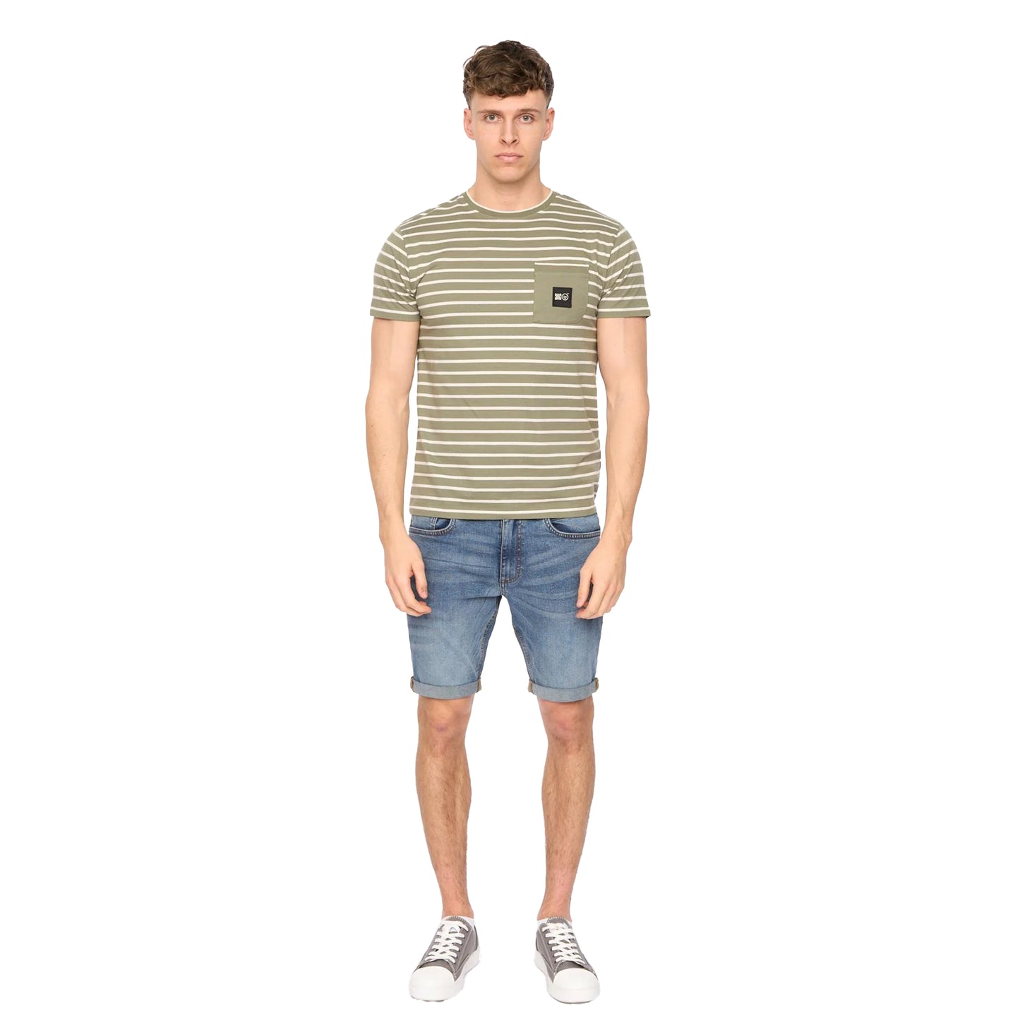 Olive - Lifestyle - Duck and Cover Mens Danversity T-Shirt