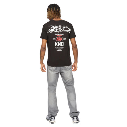 Black - Back - Kings Will Dream Mens Tattooed T-Shirt
