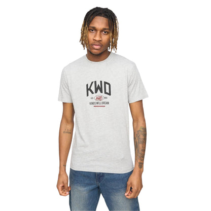 Grey Marl - Front - Kings Will Dream Mens Tattooed T-Shirt