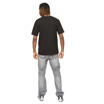 Black - Back - Kings Will Dream Mens Dimenshed Loose Fit T-Shirt
