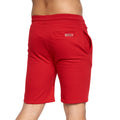 Red - Back - Crosshatch Mens Bengston Shorts