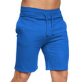 Blue - Side - Crosshatch Mens Bengston Shorts