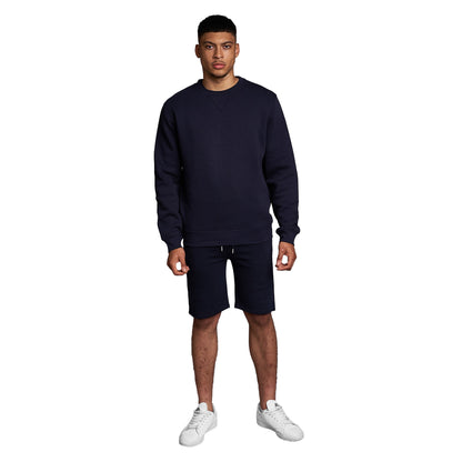 Navy - Pack Shot - Juice Mens Cranwood Sweatshirt