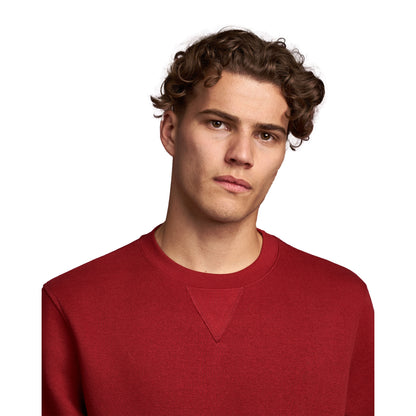 Red - Side - Juice Mens Cranwood Sweatshirt