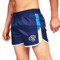 Blue - Front - Crosshatch Mens Barli Swim Shorts
