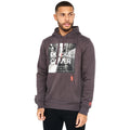 Dark Charcoal - Front - Duck and Cover Mens Hatfield Hoodie