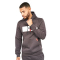 Dark Charcoal-Black - Lifestyle - Duck and Cover Mens Bidwell Hoodie