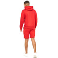 Red - Back - Duck and Cover Mens Bidwell Hoodie