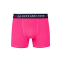 Pink-Blue-Orange - Pack Shot - Duck and Cover Mens Scorla Neon Boxer Shorts (Pack of 3)
