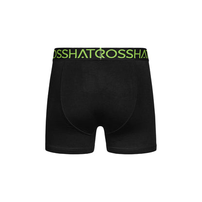 Green-Black - Back - Crosshatch Mens Knightling PKA Boxer Shorts (Pack of 3)