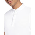 White - Lifestyle - Crosshatch Mens McClay Polo Shirt