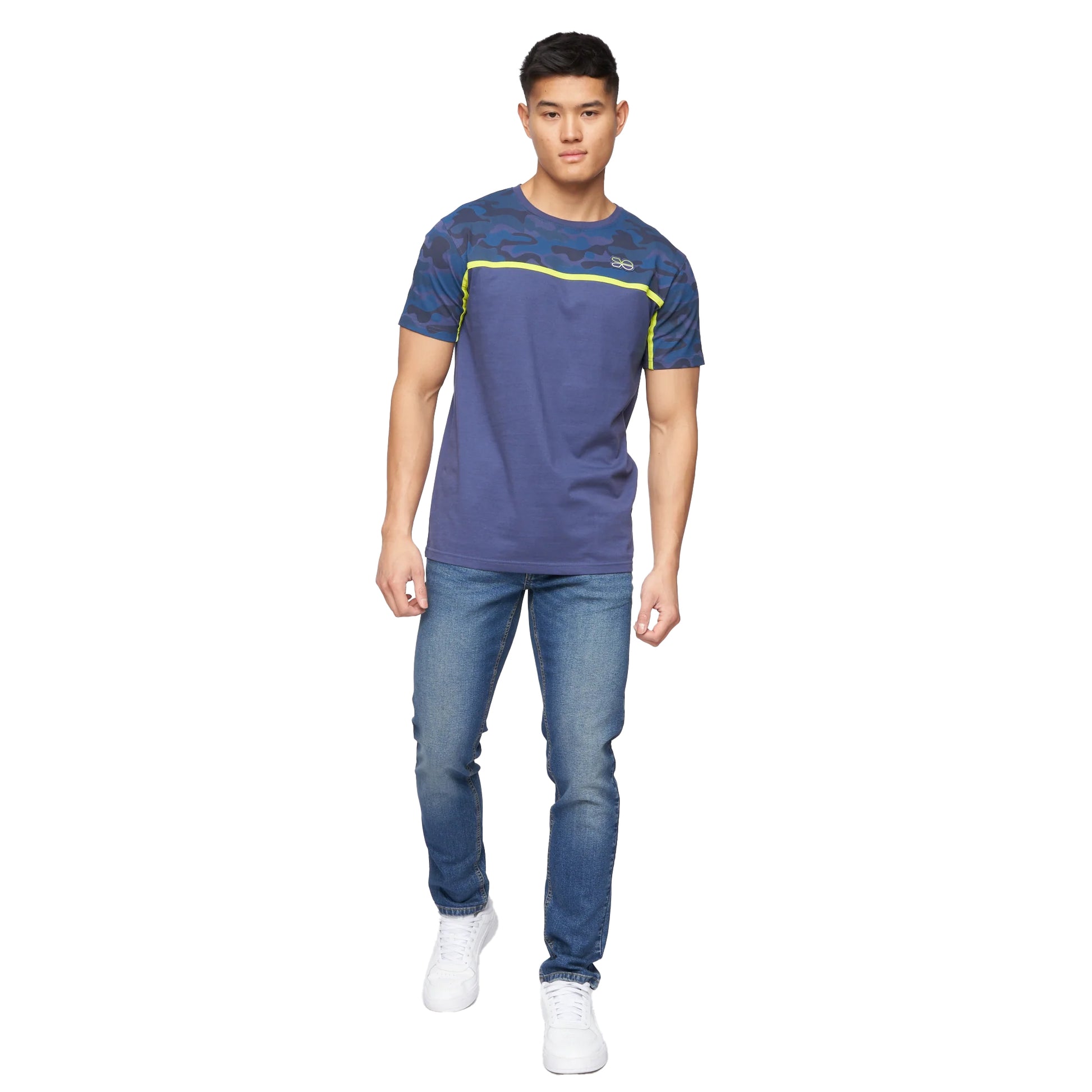 Stone Wash - Lifestyle - Crosshatch Mens Buraca Slim Jeans