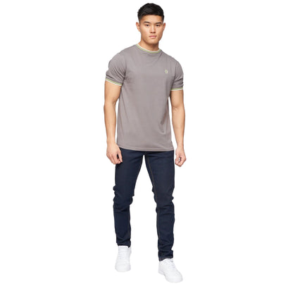 Indigo - Side - Crosshatch Mens Buraca Slim Jeans