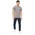 Indigo - Side - Crosshatch Mens Buraca Slim Jeans
