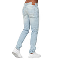 Light Wash - Pack Shot - Crosshatch Mens Buraca Slim Jeans