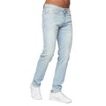 Light Wash - Lifestyle - Crosshatch Mens Buraca Slim Jeans