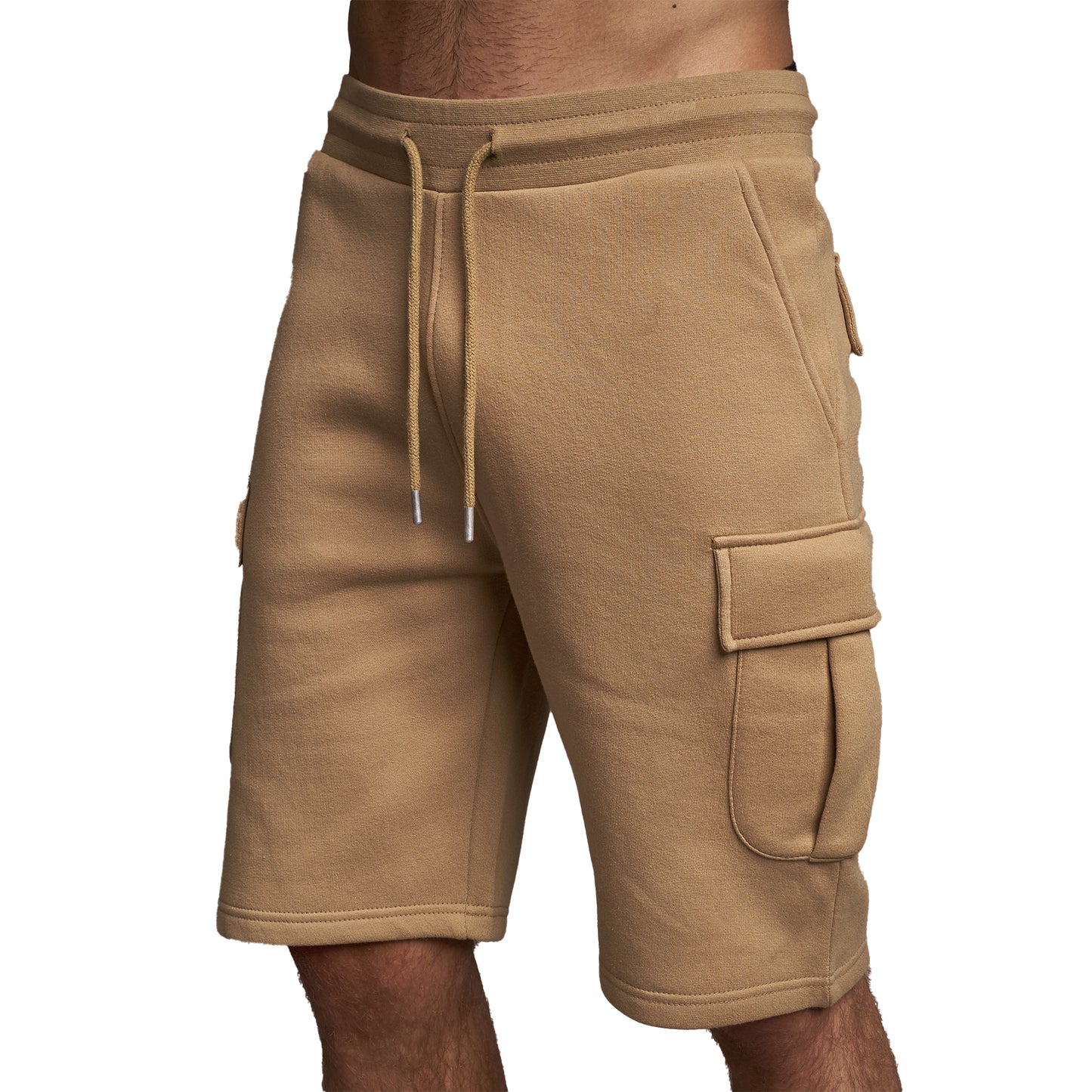 Sand - Front - Juice Mens Handley Combat Shorts