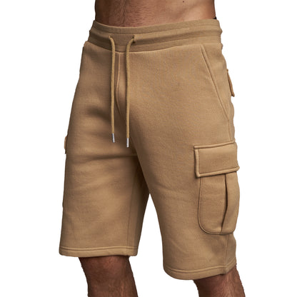 Sand - Front - Juice Mens Handley Combat Shorts