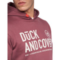 Wine - Lifestyle - Duck and Cover Mens Hillman Hoodie