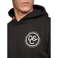 Black - Lifestyle - Duck and Cover Mens Macksony Marl Hoodie