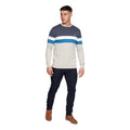 Grey Marl - Pack Shot - Duck and Cover Mens Fremmington Knitted Jumper