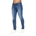 Stone Wash - Pack Shot - Crosshatch Mens Malcolm Slim Jeans