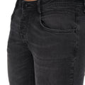 Black Wash - Pack Shot - Crosshatch Mens Malcolm Slim Jeans