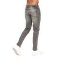 Light Grey Wash - Lifestyle - Crosshatch Mens Malcolm Slim Jeans