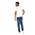 Stone Wash - Pack Shot - Crosshatch Mens Cadman Straight Jeans