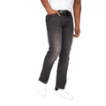 Black Wash - Lifestyle - Crosshatch Mens Cadman Straight Jeans