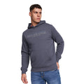 Navy - Side - Duck and Cover Mens Gremter Hoodie