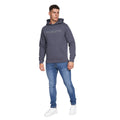 Navy - Pack Shot - Duck and Cover Mens Gremter Hoodie