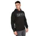 Black - Pack Shot - Duck and Cover Mens Quantour Hoodie