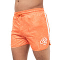 Orange - Front - Crosshatch Mens Salsola Swim Shorts