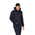 Navy - Front - Crosshatch Mens Tapeworth Hoodie