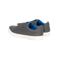 Grey - Back - Crosshatch Mens Huseby Trainers