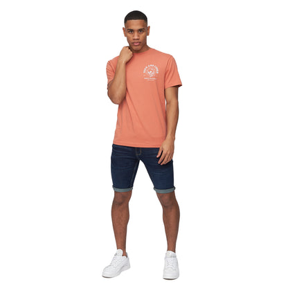 Raw Wash - Close up - Duck and Cover Mens Mustone Denim Shorts