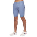 Pale Blue - Front - Crosshatch Mens Sinwood Chino Shorts
