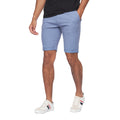 Pale Blue - Back - Crosshatch Mens Sinwood Chino Shorts