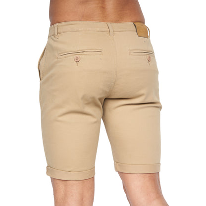 Sand - Lifestyle - Crosshatch Mens Sinwood Chino Shorts