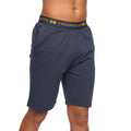 Navy - Side - Crosshatch Mens Matharm Shorts (Pack of 2)