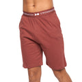 Red - Side - Crosshatch Mens Matharm Shorts (Pack of 2)