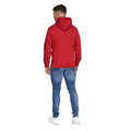 Red - Back - Duck and Cover Mens Lenta Hoodie