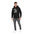 Black - Lifestyle - Duck and Cover Mens Pecklar Hoodie