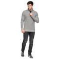 Grey Marl - Lifestyle - Duck and Cover Mens Firegards Knitted Jumper