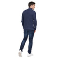 Navy - Back - Duck and Cover Mens Firegards Knitted Jumper