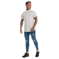 White - Side - Crosshatch Mens Greyson Shirt