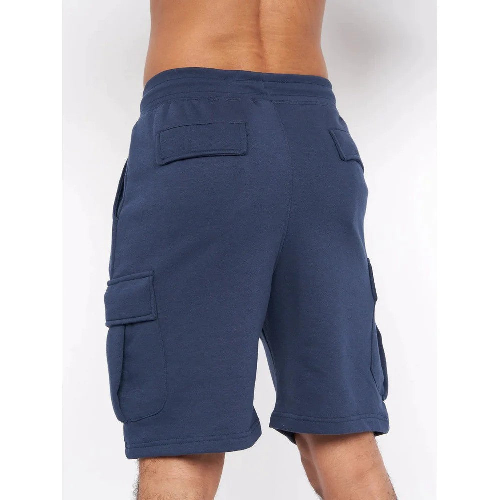 Insignia Blue - Back - Crosshatch Mens Seagaro Cargo Shorts